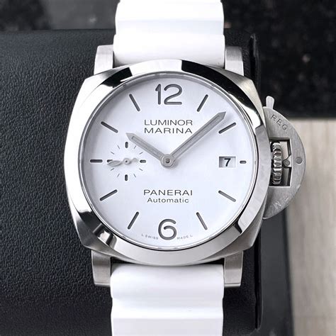 panerai quaranta white|panerai luminaire quaranta automatic.